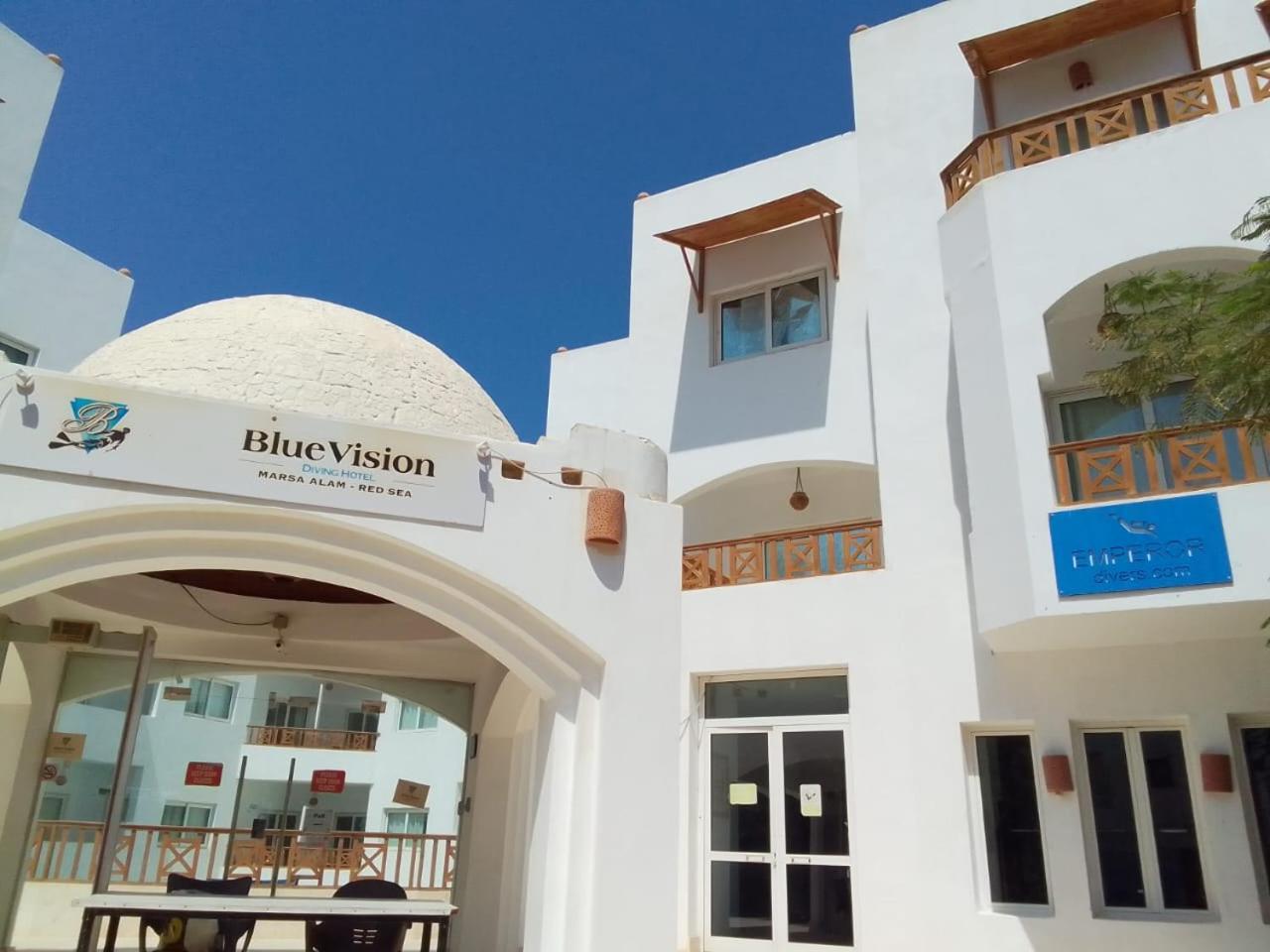 Blue Vision Diving Hotel Marsa Alam Exterior foto
